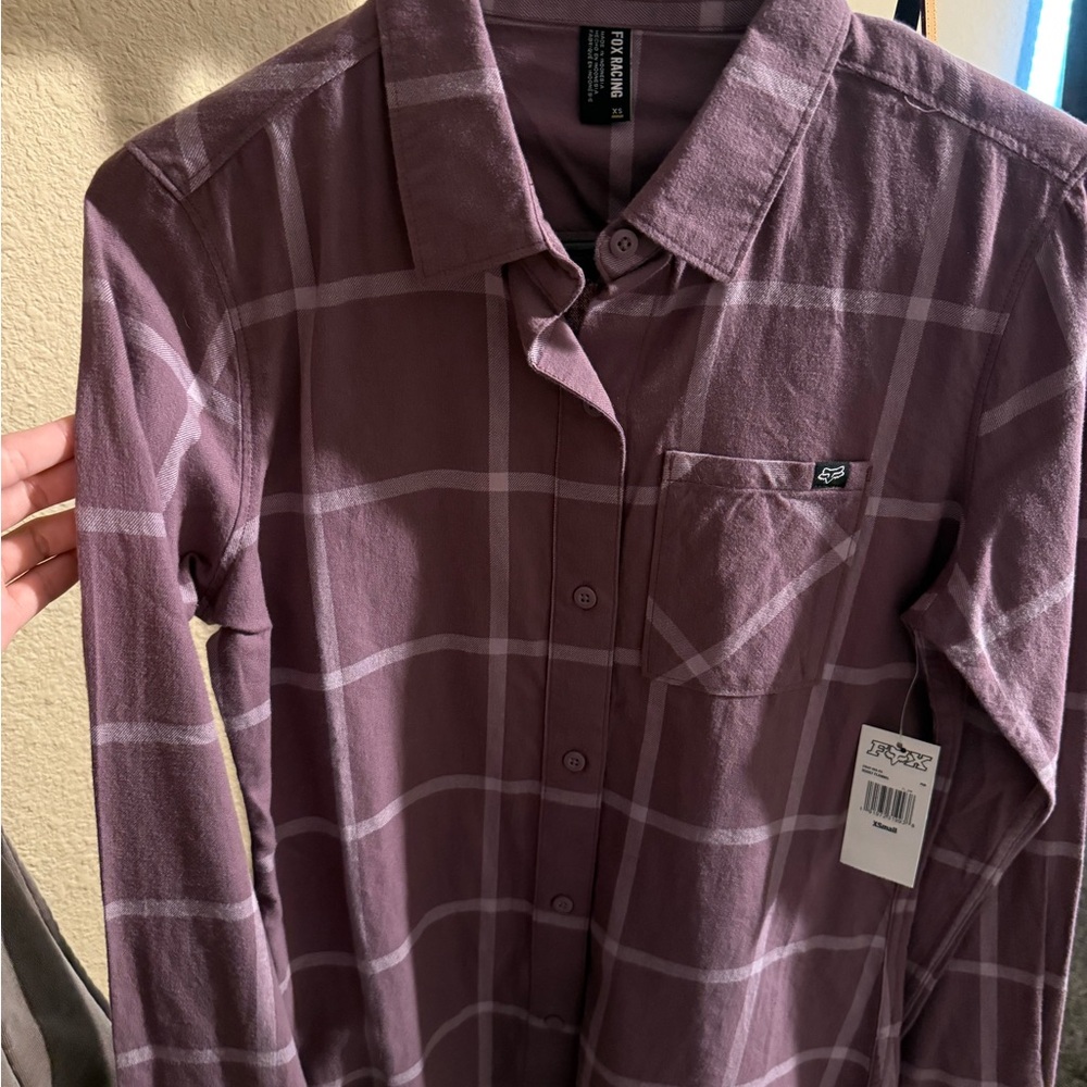 Fox racing flannel XS